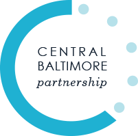 Central Baltimore Partnership logo in clients section for a web design agency