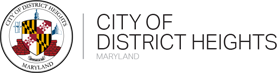 City of District Heights Maryland logo in clients section for a web design agency